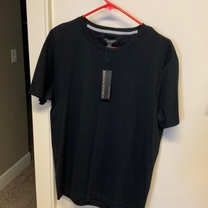 Banana Republic Black Luxury Touch T-Shirt - Medium